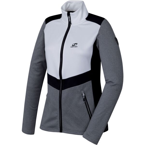 Hannah TRUDY Tmavě šedá 40 - Dámská funkční mikina Hannah