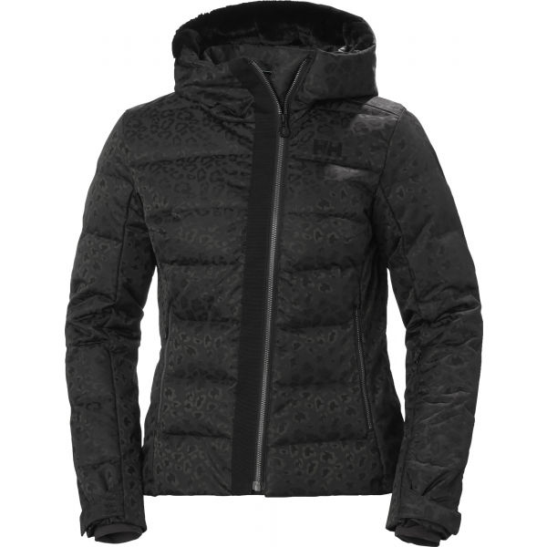 Helly Hansen W VALDISERE PUFFY JACKET Černá L - Dámská lyžařská bunda Helly Hansen