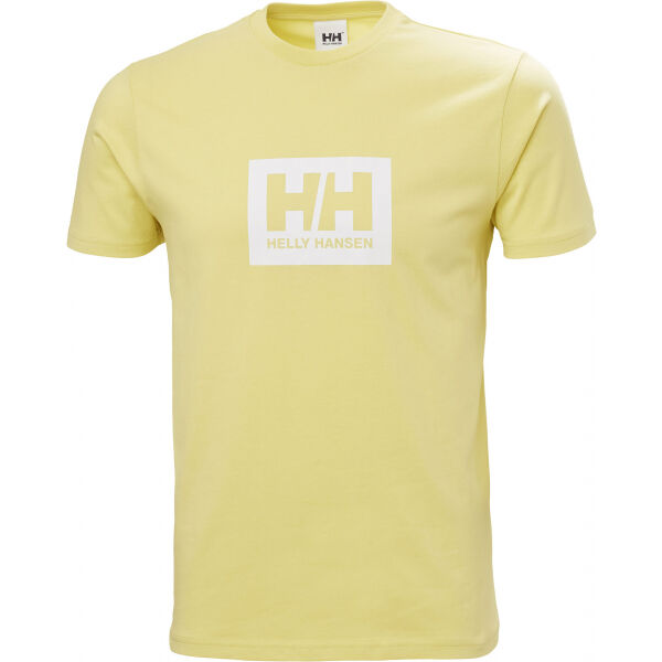 Helly Hansen HH BOX TEE Žlutá 2XL - Pánské triko Helly Hansen