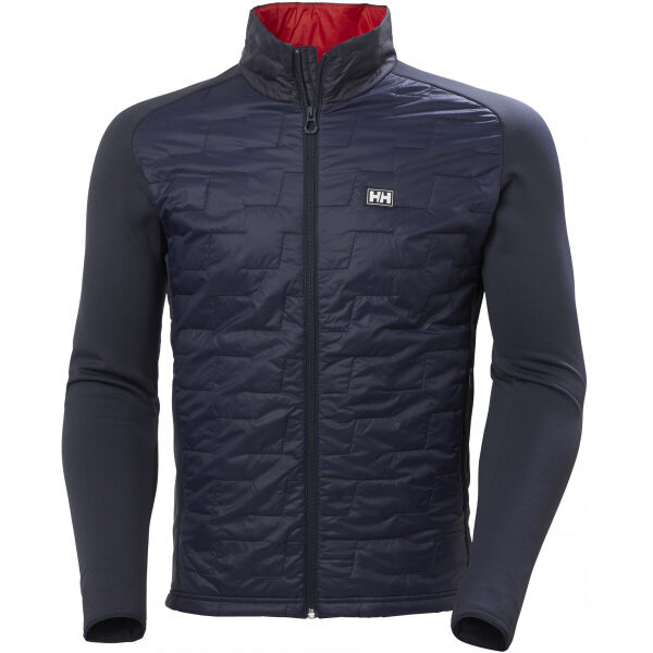Helly Hansen LIFALOFT HYBRID INSULATOR JACKET Tmavě modrá M - Pánská bunda Helly Hansen