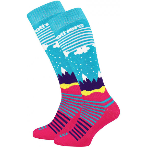 Horsefeathers EPIC THERMOLITE SOCKS Mix 8-10 - Dámské snowboardové ponožky Horsefeathers