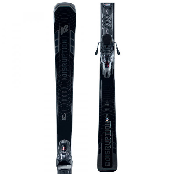 K2 DISRUPTION MTi + MXCELL 12 TCx Q Černá 175 - Pánské allmountain lyže s vázáním K2