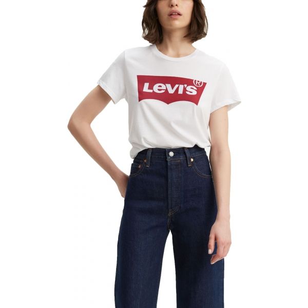 Levi's CORE THE PERFECT TEE bílá S - Dámské tričko Levi's
