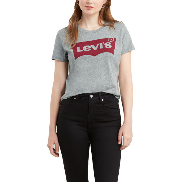 Levi's CORE THE PERFECT TEE šedá M - Dámské tričko Levi's