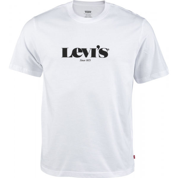 Levi's SS RELAXED FIT TEE Bílá M - Pánské tričko Levi's