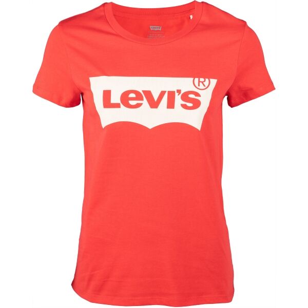 Levi's CORE THE PERFECT TEE Červená L - Dámské tričko Levi's