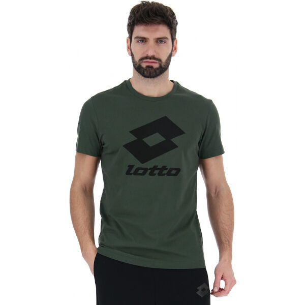 Lotto SMART II TEE JS Khaki XXL - Pánské tričko Lotto