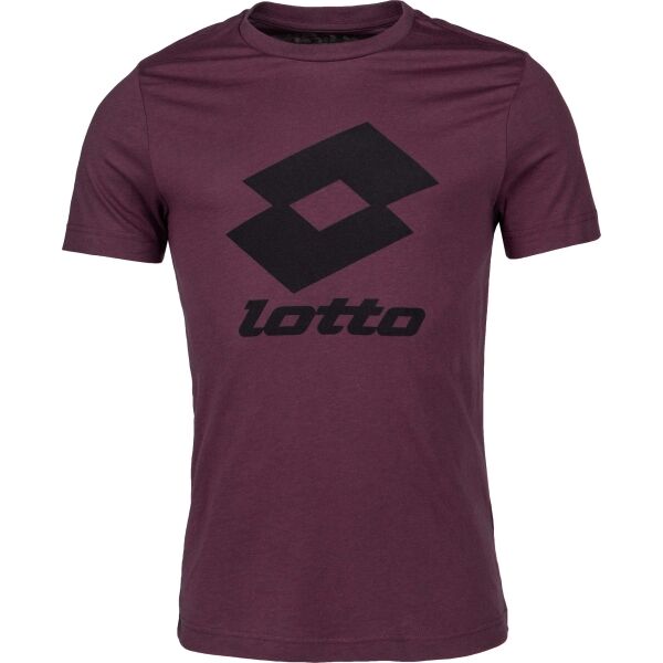 Lotto SMART II TEE JS Vínová L - Pánské tričko Lotto