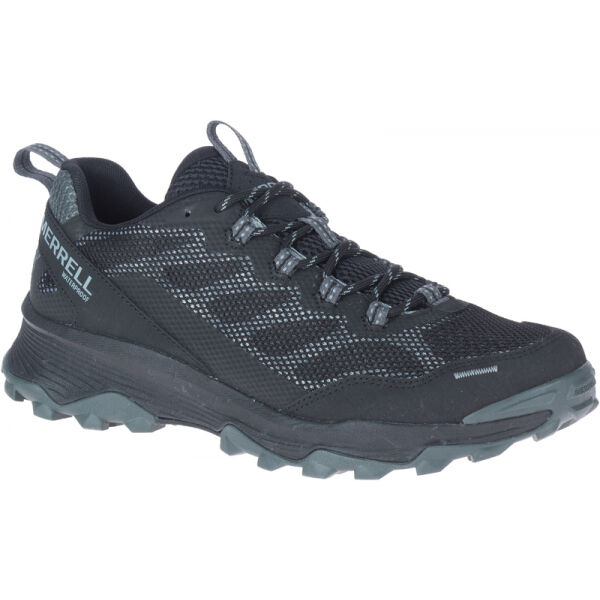 Merrell SPEED STRIKE WP Černá 10.5 - Pánské outdoorové boty Merrell