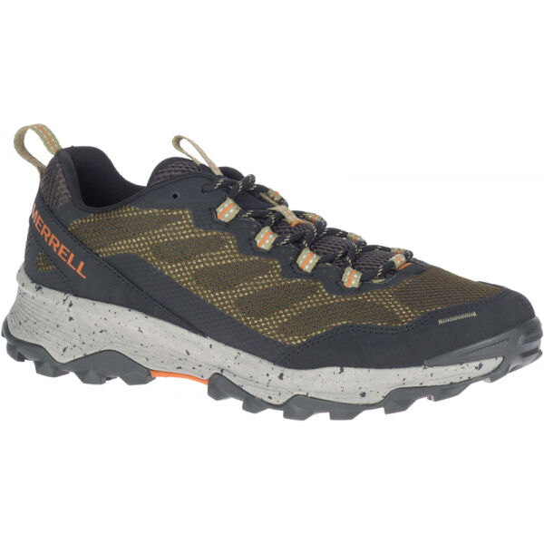 Merrell SPEED STRIKE Khaki 11 - Pánské outdoorové boty Merrell