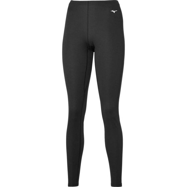 Mizuno MID WEIGHT LONG TIGHT Černá M - Dámské termo kalhoty Mizuno