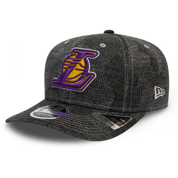 New Era 9FIFTY NBA LOS ANGELES LAKERS Tmavě šedá M/L - Klubová kšiltovka New Era