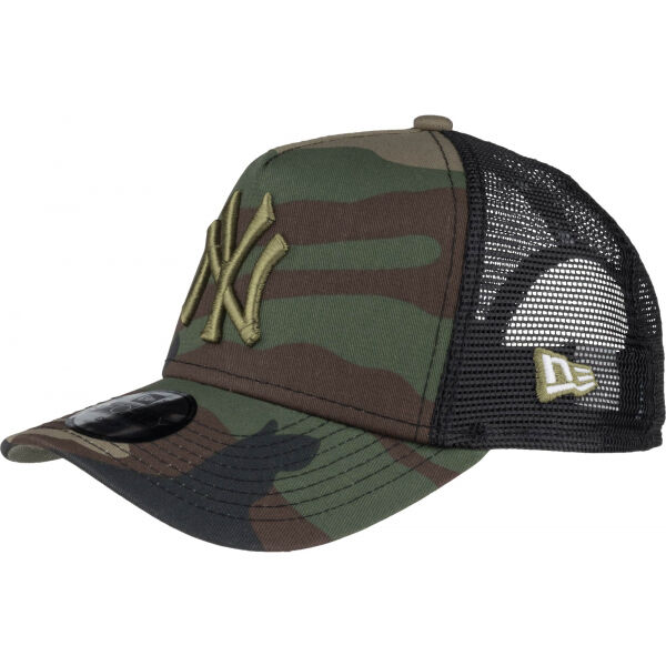 New Era KIDS CAMO TRUCKER NEYYAN Khaki  - Dětská klubová kšiltovka New Era