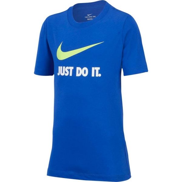 Nike NSW TEE JDI SWOOSH modrá XS - Chlapecké tričko Nike