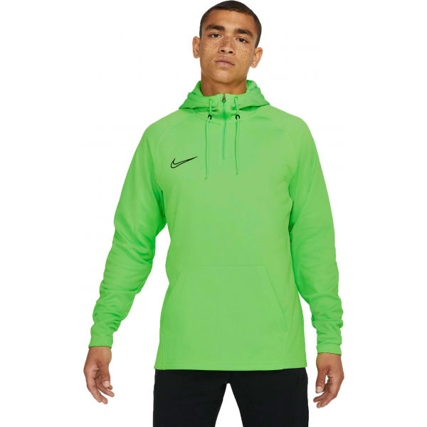 Nike DRY ACD DRIL HOODIE FP MX M Světle zelená XL - Pánská fotbalová mikina Nike