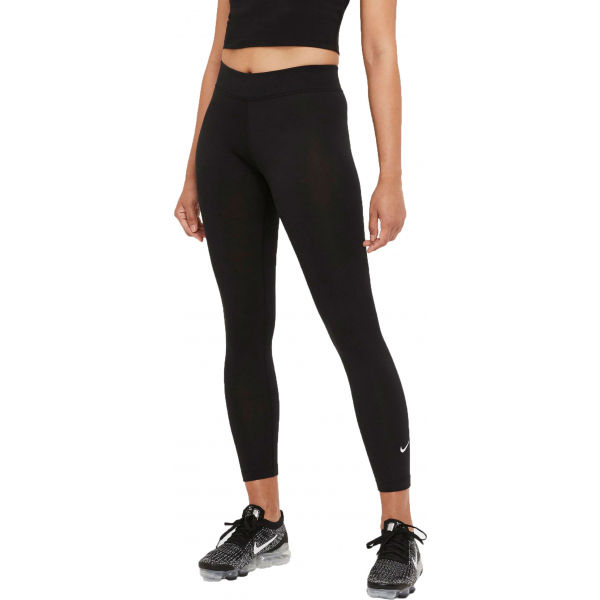 Nike NSW ESSNTL 7/8 MR LGGNG W Černá XL - Dámské legíny Nike