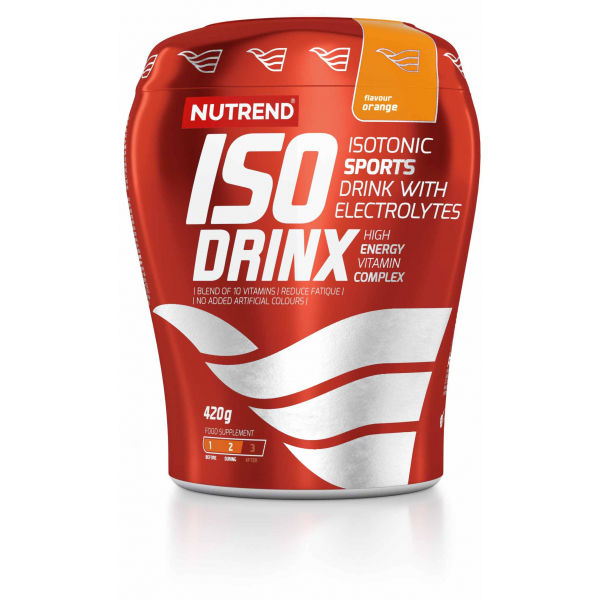 Nutrend ISODRINX 420G POMERANČ   - Sportovní nápoj Nutrend