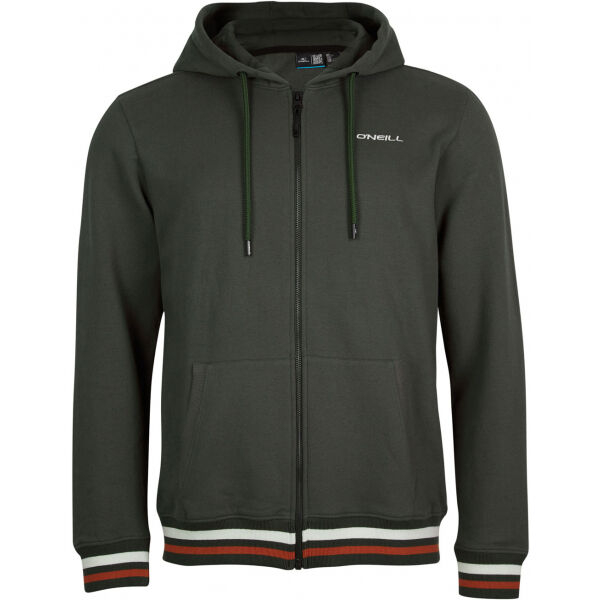 O'Neill TIPPING POINT FZ HOODY Khaki XXL - Pánská mikina O'Neill