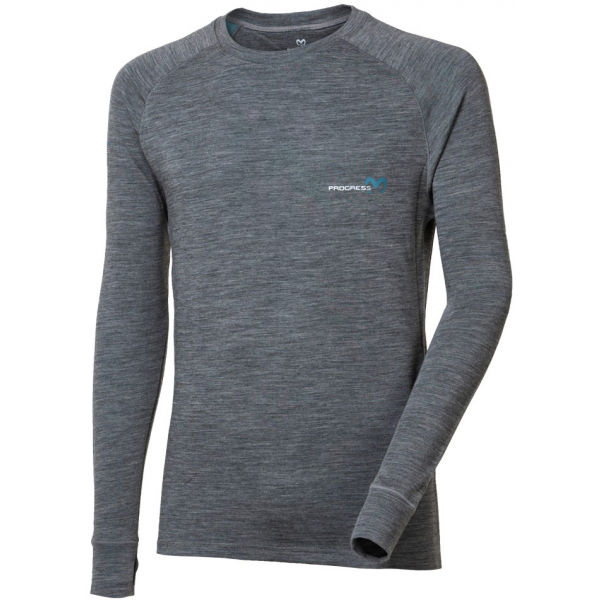 Progress MB TDR Šedá L - Pánské termo triko Progress