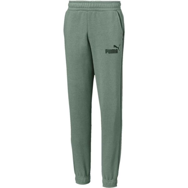 Puma ESS NO.1 SWEAT PANTS B zelená 128 - Dětské tepláky Puma