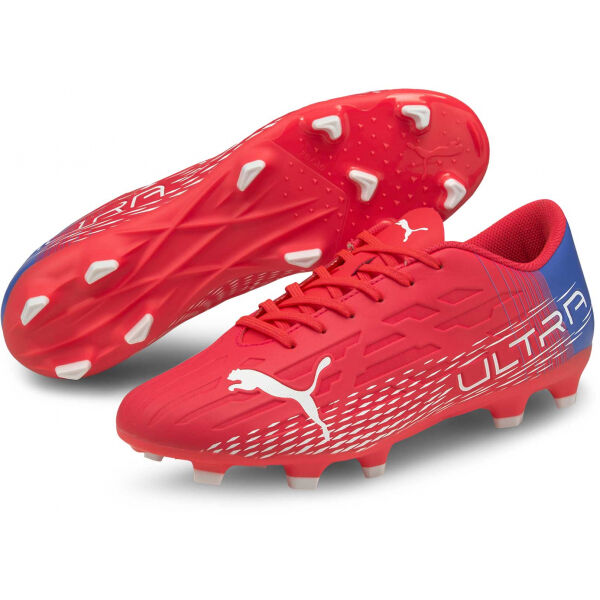 Puma ULTRA 4.3 FG/AG Červená 8.5 - Pánské kopačky Puma