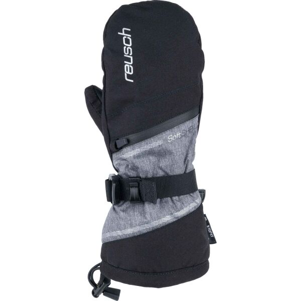 Reusch DEMI R-TEX® XT MITTEN Černá 7 - Juniorské palčáky Reusch