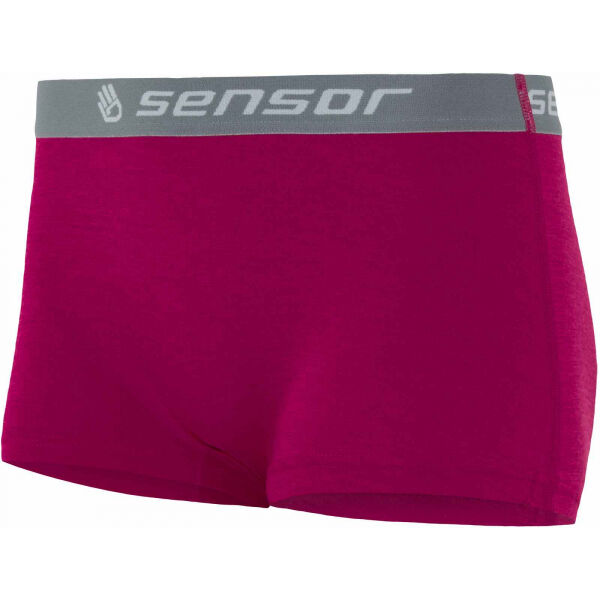 Sensor MERINO ACTIVE Fialová S - Dámské kalhotky Sensor