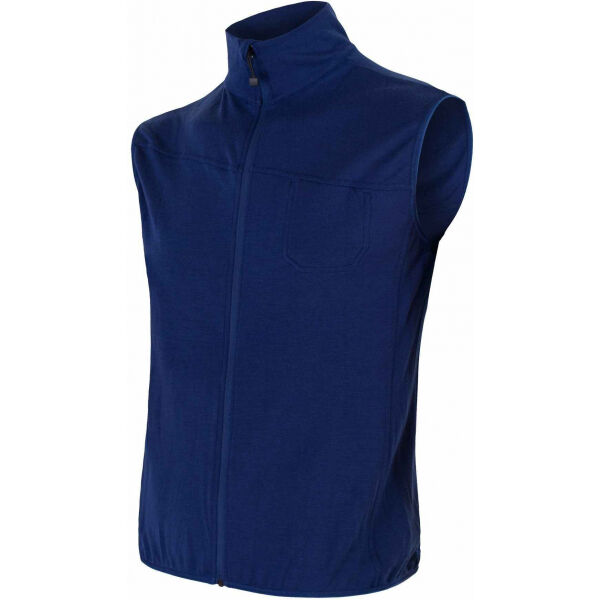Sensor MERINO EXTREME Modrá L - Pánská vesta Sensor