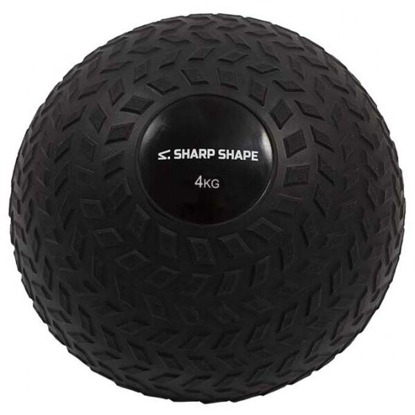 SHARP SHAPE SLAM BALL 4KG Černá  - Medicinbal SHARP SHAPE