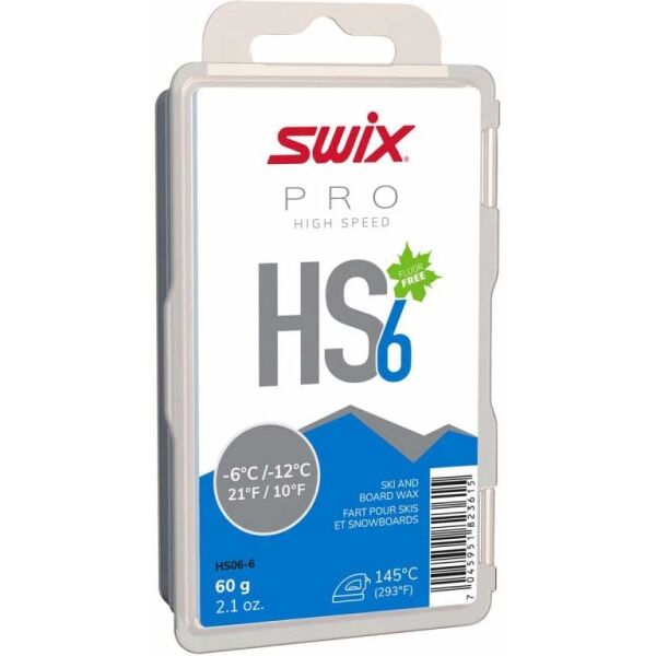 Swix HIGH SPEED HS6 Modrá  - Parafín Swix