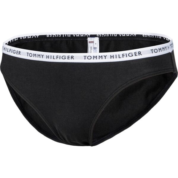 Tommy Hilfiger 3P BIKINI Černá S - Dámské kalhotky Tommy Hilfiger