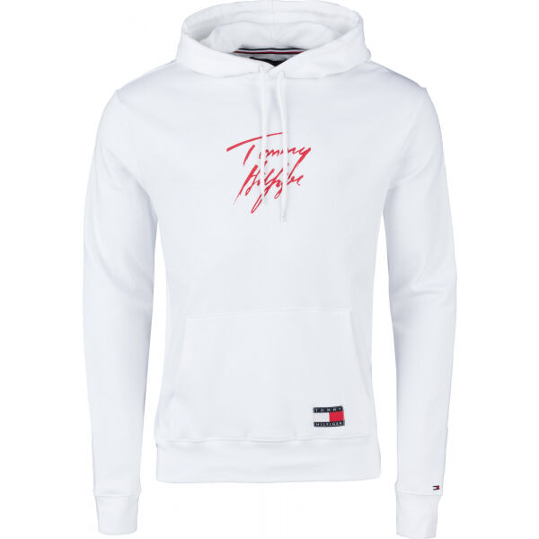 Tommy Hilfiger OH HOODIE LWK Bílá M - Pánská mikina Tommy Hilfiger