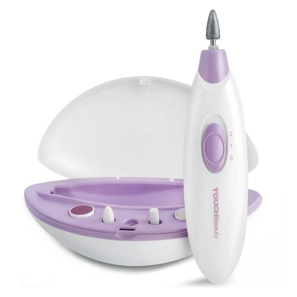 TOUCH BEAUTY MANICURE PEDICURE SET 5IN1 1039 Fialová UNI - Bruska na manikúru a pedikúru 5v1 TOUCH BEAUTY