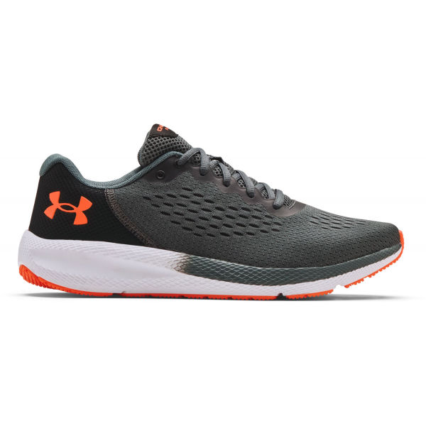 Under Armour CHARGED PURSUIT 2 Tmavě šedá 10 - Pánská běžecká obuv Under Armour