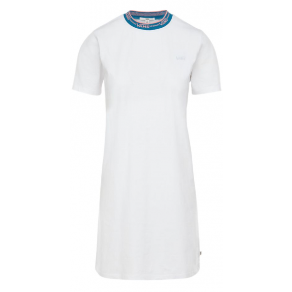 Vans FUNNIER DRESS bílá S - Dámské šaty Vans