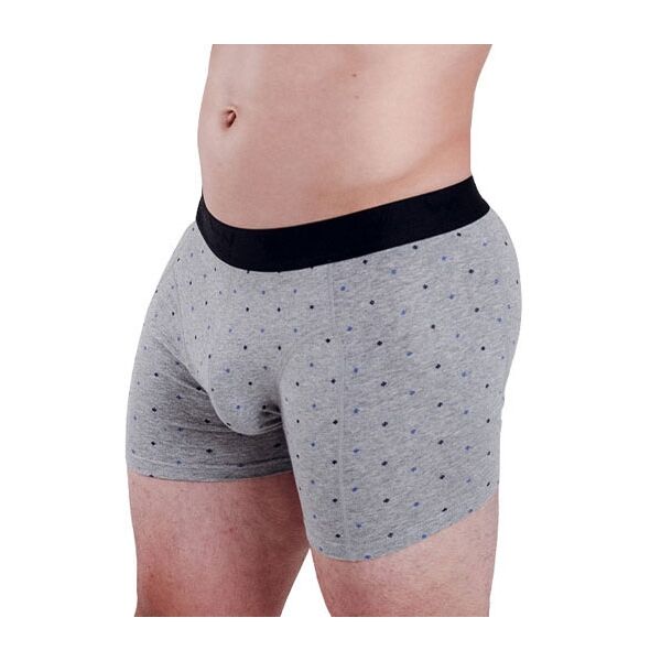 VUCH SKIM Šedá L - Pánské boxerky VUCH