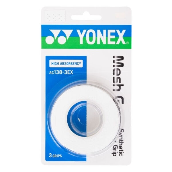 Yonex MESH GRAP Bílá  - Vrchní omotávka Yonex