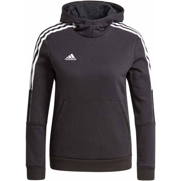 adidas TIRO21 SW HOODY Černá 140 - Juniorská mikina adidas