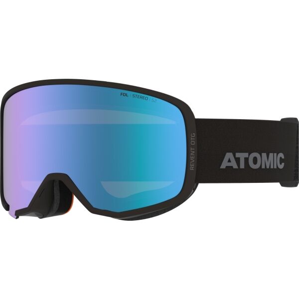 Atomic REVENT STEREO OTG Černá UNI - Lyžařské brýle Atomic