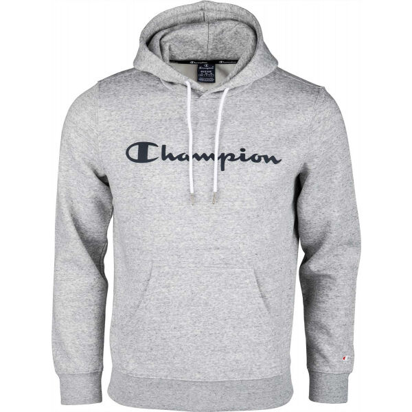 Champion HOODED SWEATSHIRT Šedá M - Pánská mikina Champion