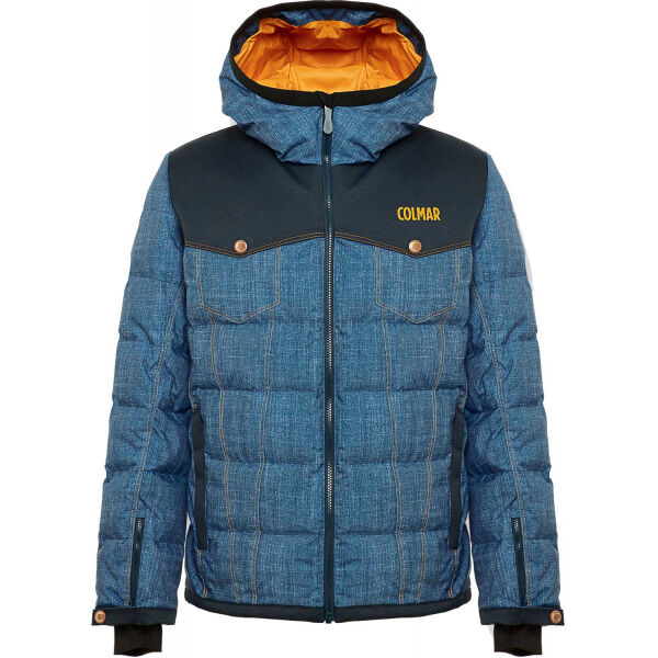 Colmar M.DOWN SKI JACKET Tmavě modrá 52 - Pánská lyžařská bunda Colmar