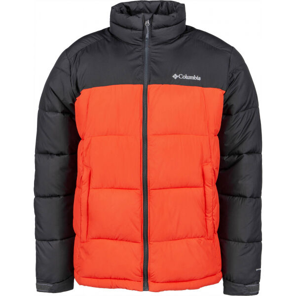 Columbia PIKE LAKE JACKET Červená S - Pánská zimní bunda Columbia