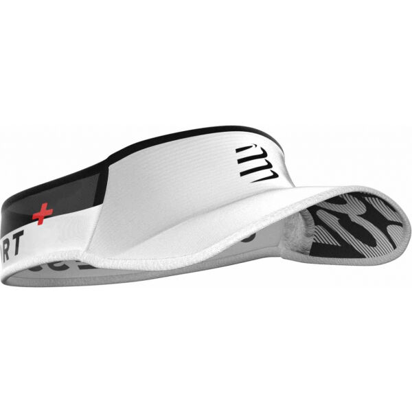 Compressport VISOR ULTRALIGHT Bílá UNI - Běžecký kšilt Compressport