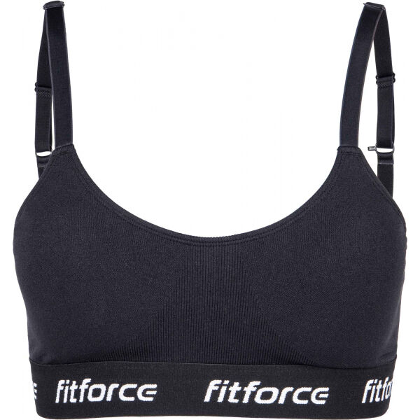 Fitforce ROSALIA Černá S - Dámská fitness podprsenka Fitforce