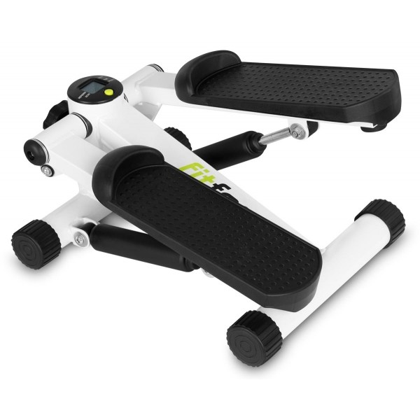 Fitforce S-MAX1.1 Bílá  - Mini stepper s počítačem Fitforce