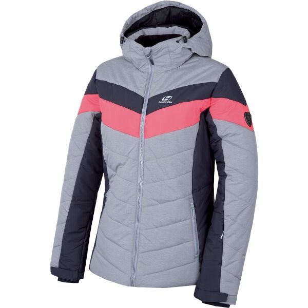 Hannah COCCO Šedá 42 - Dámská lyžařská bunda Hannah