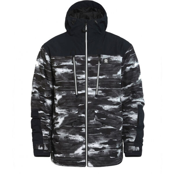 Horsefeathers HALEN JACKET Tmavě šedá M - Pánská lyžařská/snowboardová bunda Horsefeathers