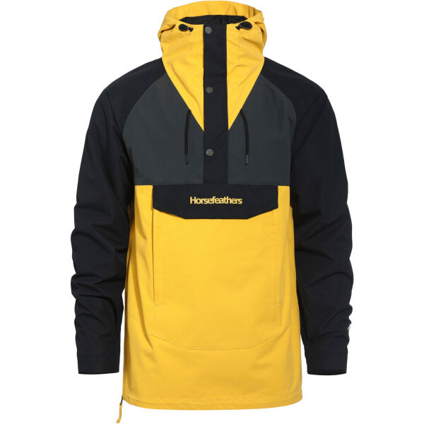 Horsefeathers SPENCER JACKET Černá L - Pánská lyžařská/snowboardová bunda Horsefeathers