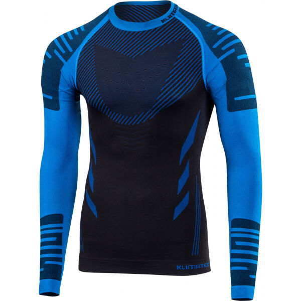 Klimatex BOJAR Černá L - Funkční pánské bezešvé termotriko Klimatex