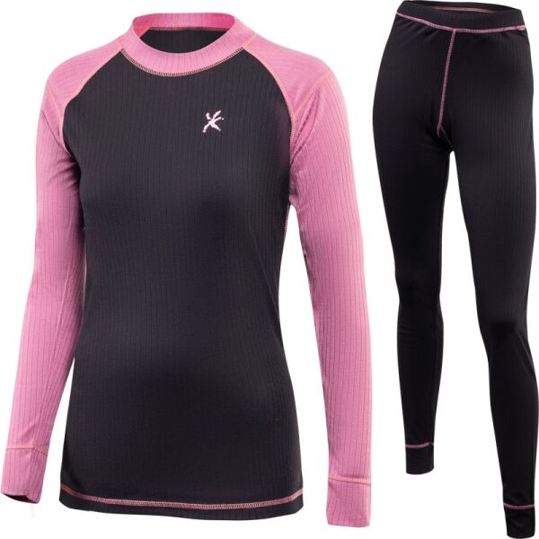 Klimatex DARLA Černá XL - Set dámského funkčního prádla Klimatex